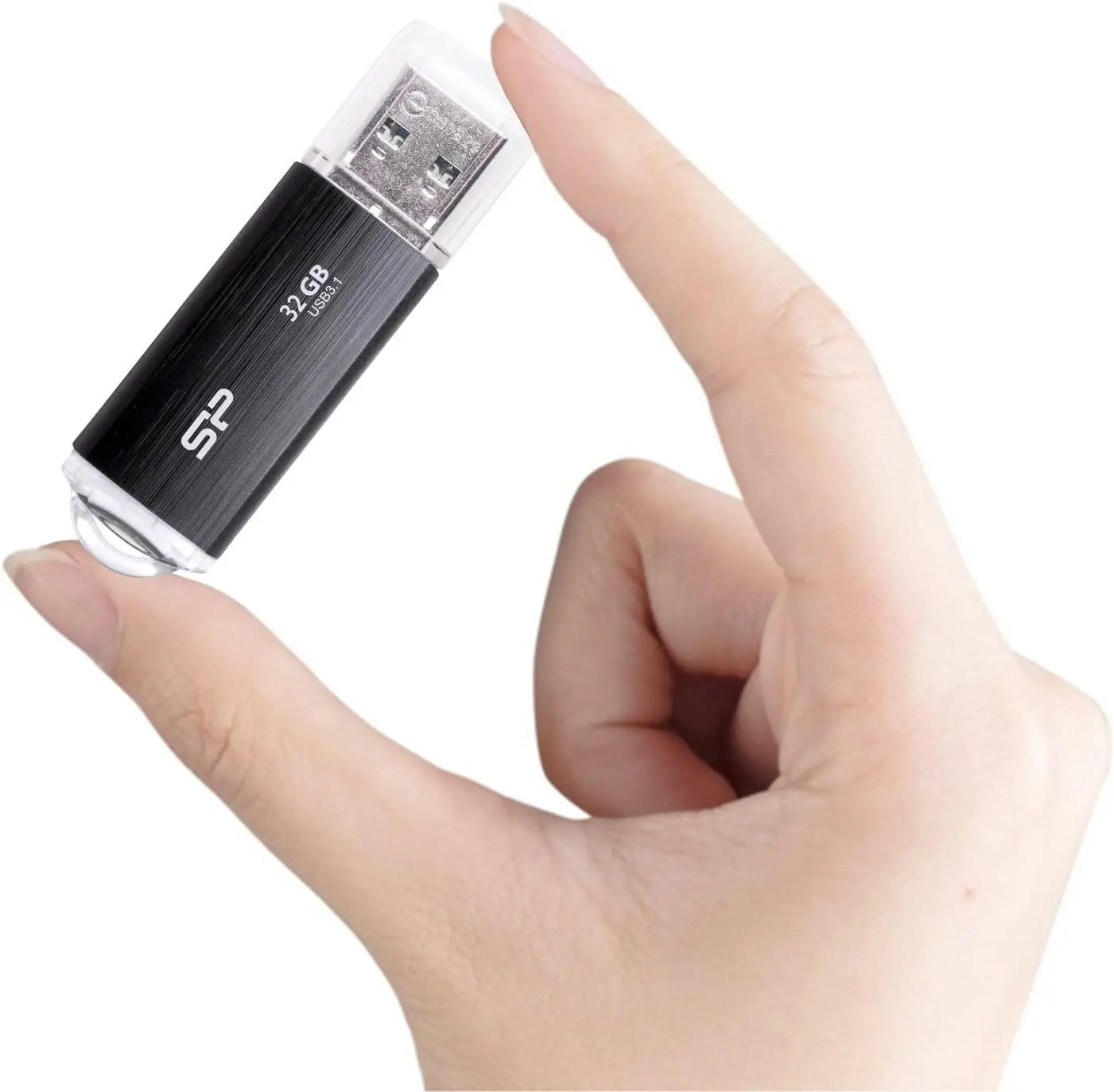 SILICON POWER μνήμη USB Blaze B02 32GB USB 3.1 Μαύρο - image 2