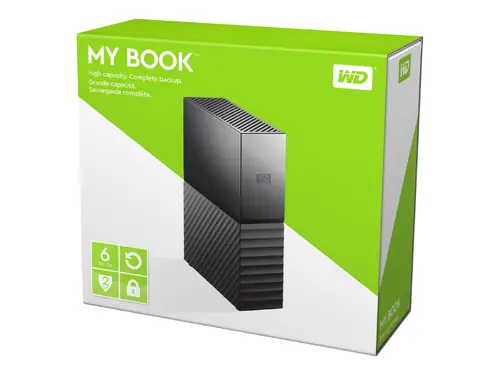 WD My Book 6TB HDD USB3.0 3.5inch RTL extern RoHS compliant WD SmartWare Pro