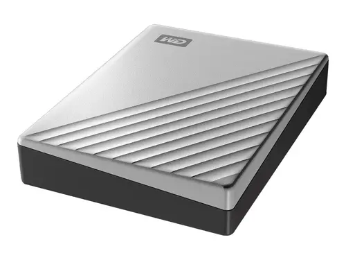 WD My Passport Ultra 4TB Silver USB-C/USB3.0 HDD 2.5inch Metal finish RTL portable extern - image 4