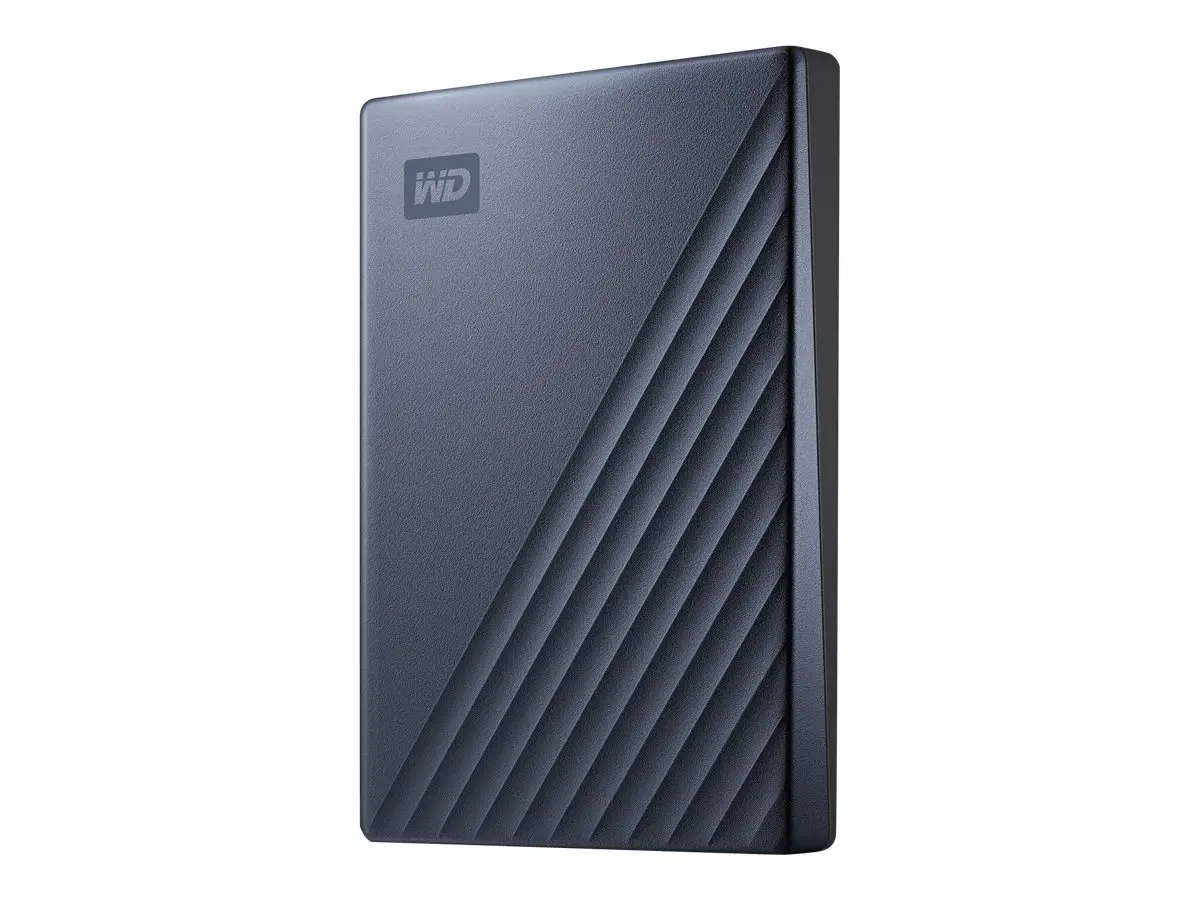 WD My Passport Ultra 2TB Blue USB-C/USB3.0 HDD 2.5inch Metal finish RTL portable extern - image 1
