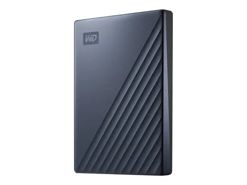 WD My Passport Ultra 2TB Blue USB-C/USB3.0 HDD 2.5inch Metal finish RTL portable extern - image 1