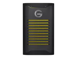 SANDISK Professional G-DRIVE ArmorLock SSD 1TB 1000MB/s USB-C 10Gbps Ultra-Rugged Encrypted Portable NVMe SSD - Black