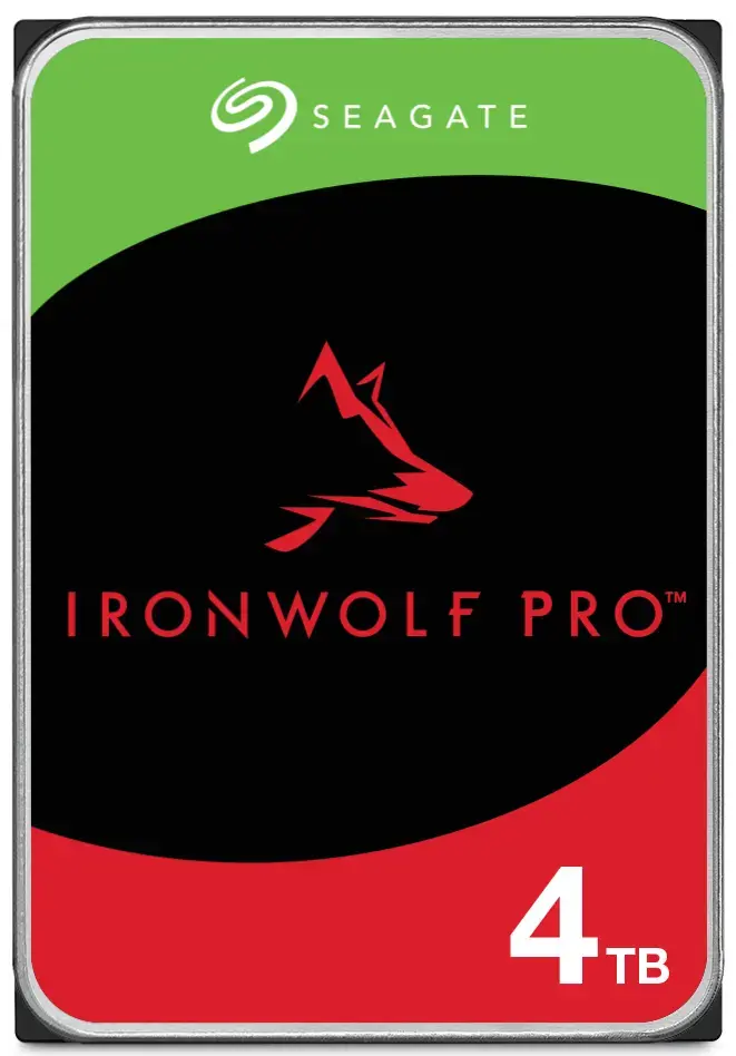 Твърд диск, Seagate IronWolf 4TB Pro ( 3.5", 256MB, 7200 RPM, SATA 6Gb/s )