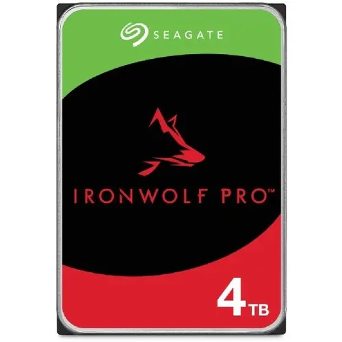 Твърд диск, Seagate IronWolf 4TB Pro ( 3.5", 256MB, 7200 RPM, SATA 6Gb/s )