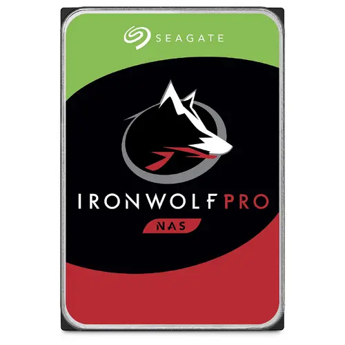 SEAGATE Ironwolf PRO Enterprise NAS HDD 8TB 7200rpm 6Gb/s SATA 256MB cache 8.9cm 3.5inch 24x7 for NAS RAID Rackmount Systeme BLK - image 1
