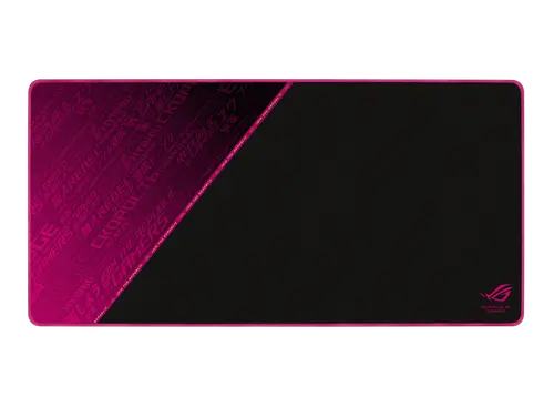 ASUS ROG Sheath Electro Punk Mouse Mat extra-large gaming-optimized cloth surface anti-fraying stitched frame non-slip rubber base