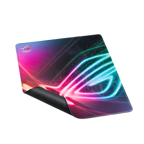Подложка за мишка, Asus ROG Strix Edge large, vertical gaming mouse pad with gaming-optimized surface, full-color anti-fray stitched edges and a non-slip rubber base - image 3