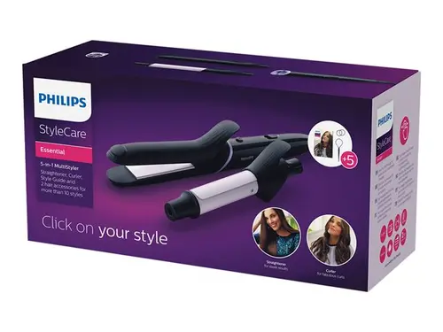 Philips Multi-Syler, 10+ стила в една кутия, 5 приставки и аксесоари, Упътване