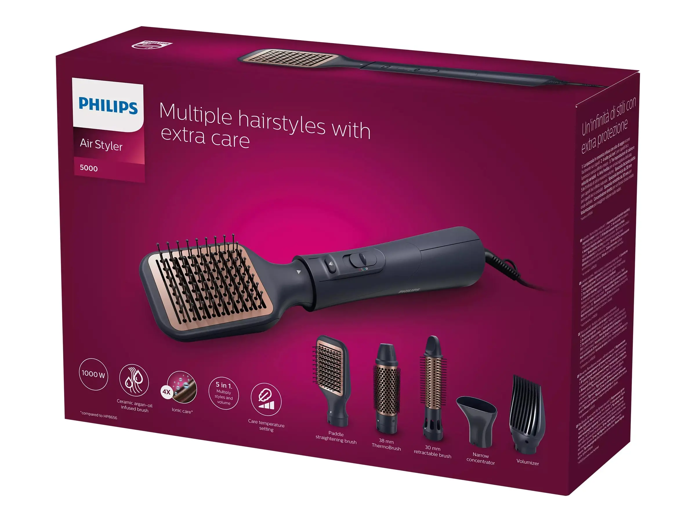 PHILIPS Уред за оформяне на прически с въздух четка за обем - image 5