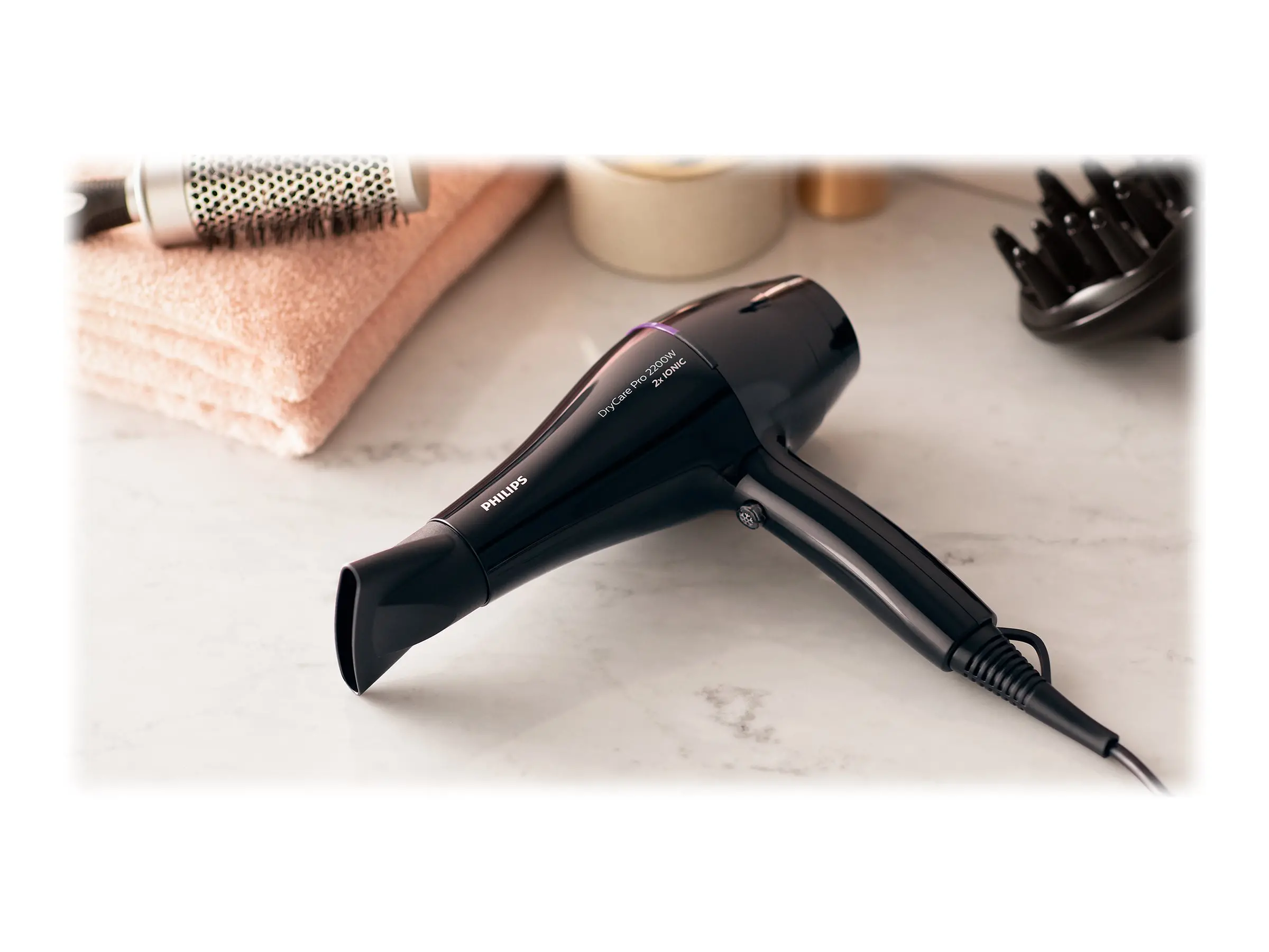 Philips Uscător de păr profesional DryCare 2200W, ThermoProtect - image 4