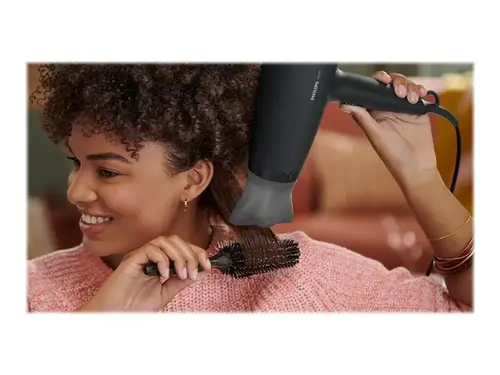 PHILIPS Hair dryer 2100W DC motor ThermoProtect black/grey