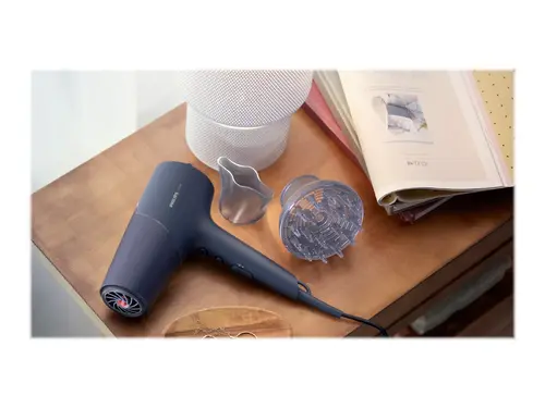PHILIPS Πιστολάκι μαλλιών 2300W Series 5000 τεχνολογία ThermoShield φροντίδα με ιόντα 6 βαθμίδες χρώμα μπλε - 7