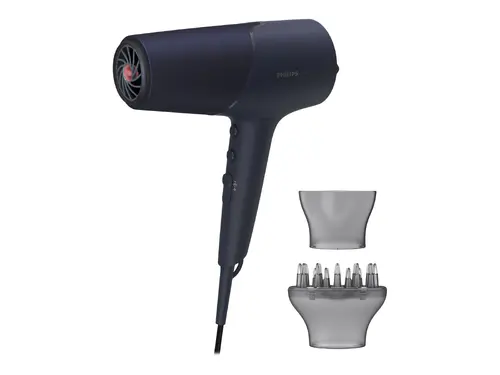 PHILIPS Πιστολάκι μαλλιών 2300W Series 5000 τεχνολογία ThermoShield φροντίδα με ιόντα 6 βαθμίδες χρώμα μπλε - 9