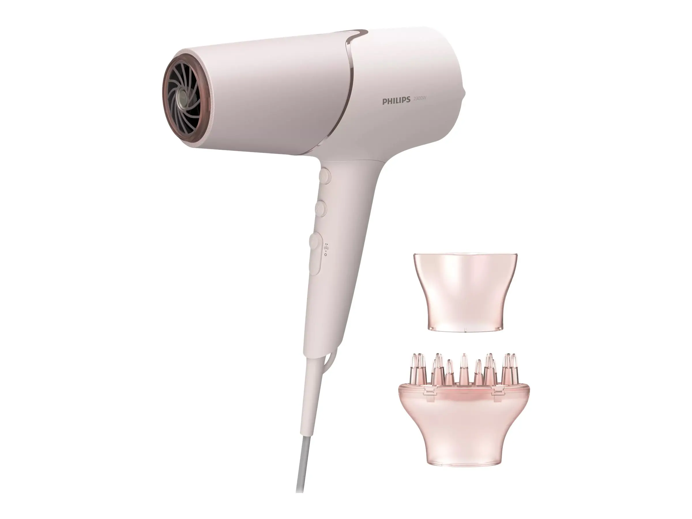 PHILIPS Σεσουάρ 2300W Series 5000 τεχνολογία ThermoShield ιοντική φροντίδα 6 επίπεδα χρώμα ροζ - image 8