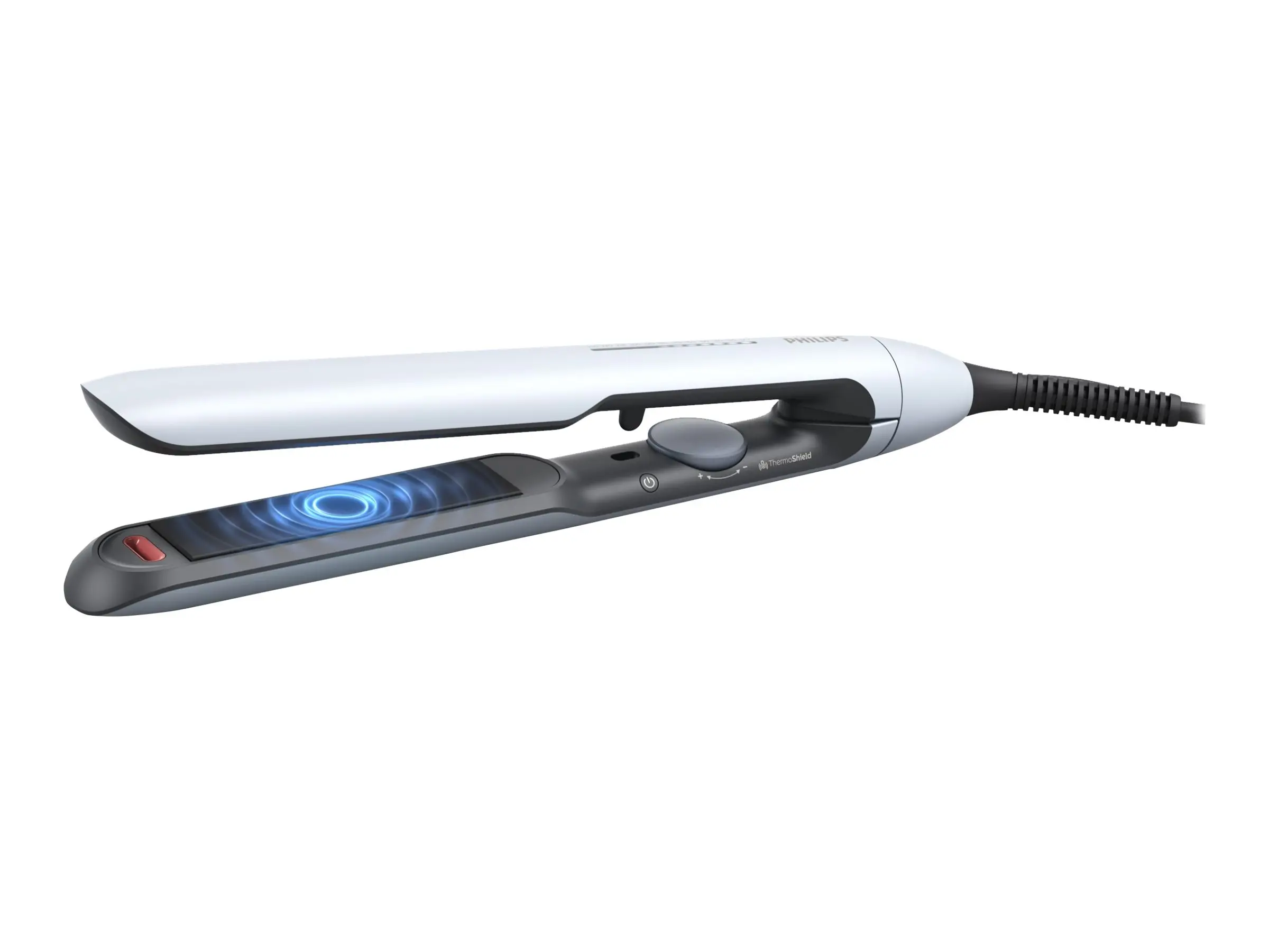 PHILIPS Преса за изправяне series 5000 Технология ThermoShield 2x йонни грижи Керамични плочи с арганово масло