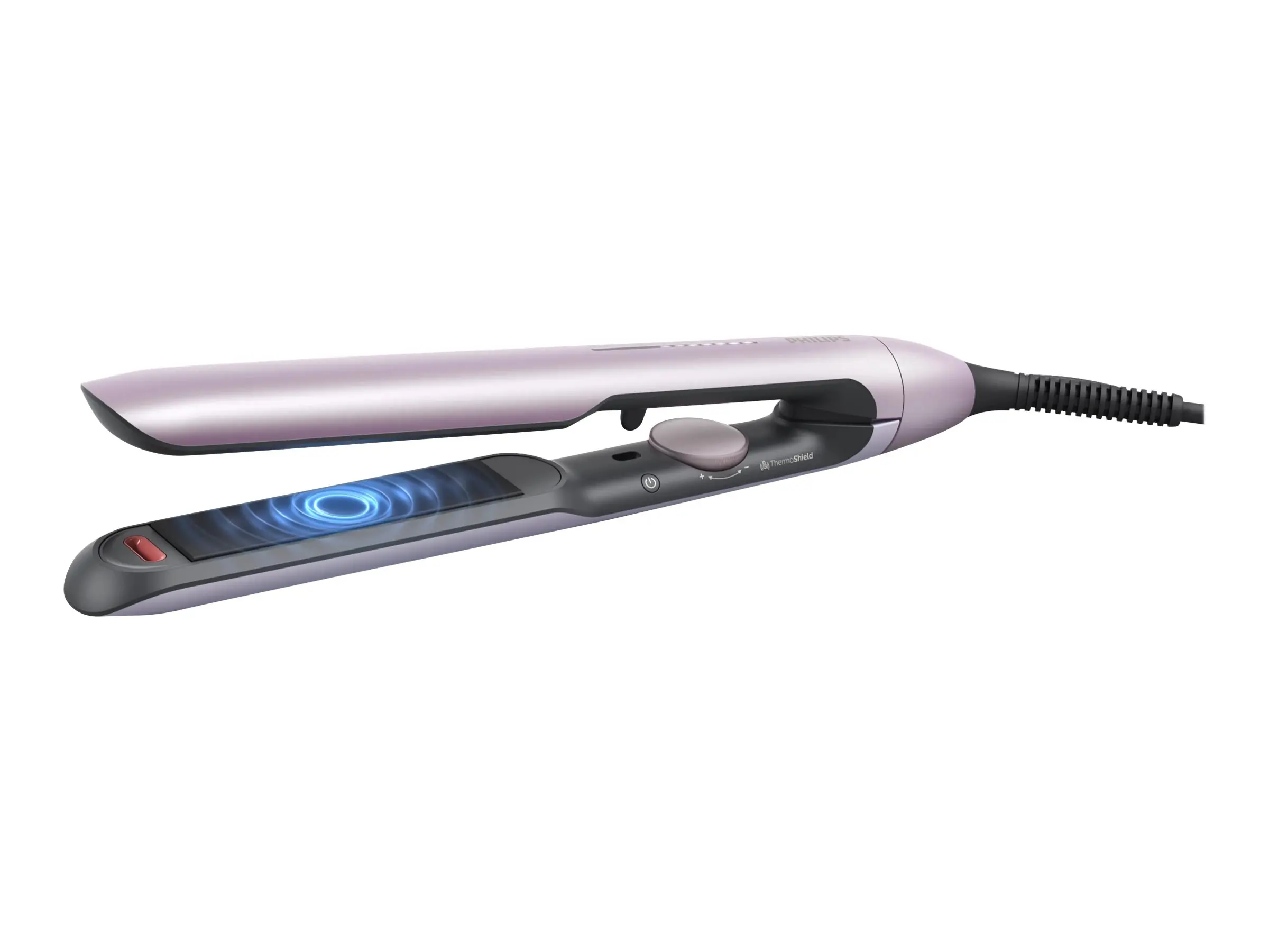PHILIPS преса за изправяне series 5000 Технология ThermoShield 2x йонни грижи Керамични плочи с арганово масло - image 3