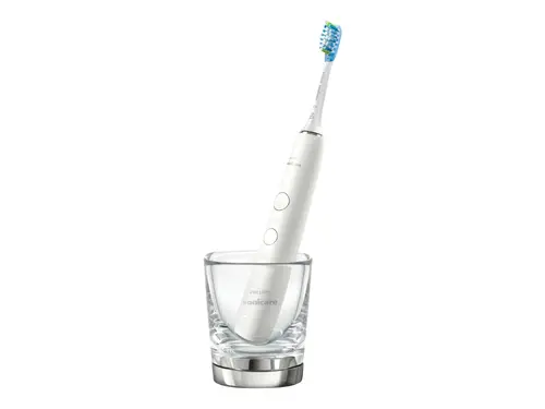 PHILIPS Sonicare Четка за зъби с акумулаторна батерия Diamond Clean 4 режима калъф чаша-зарядно бяла - image 1