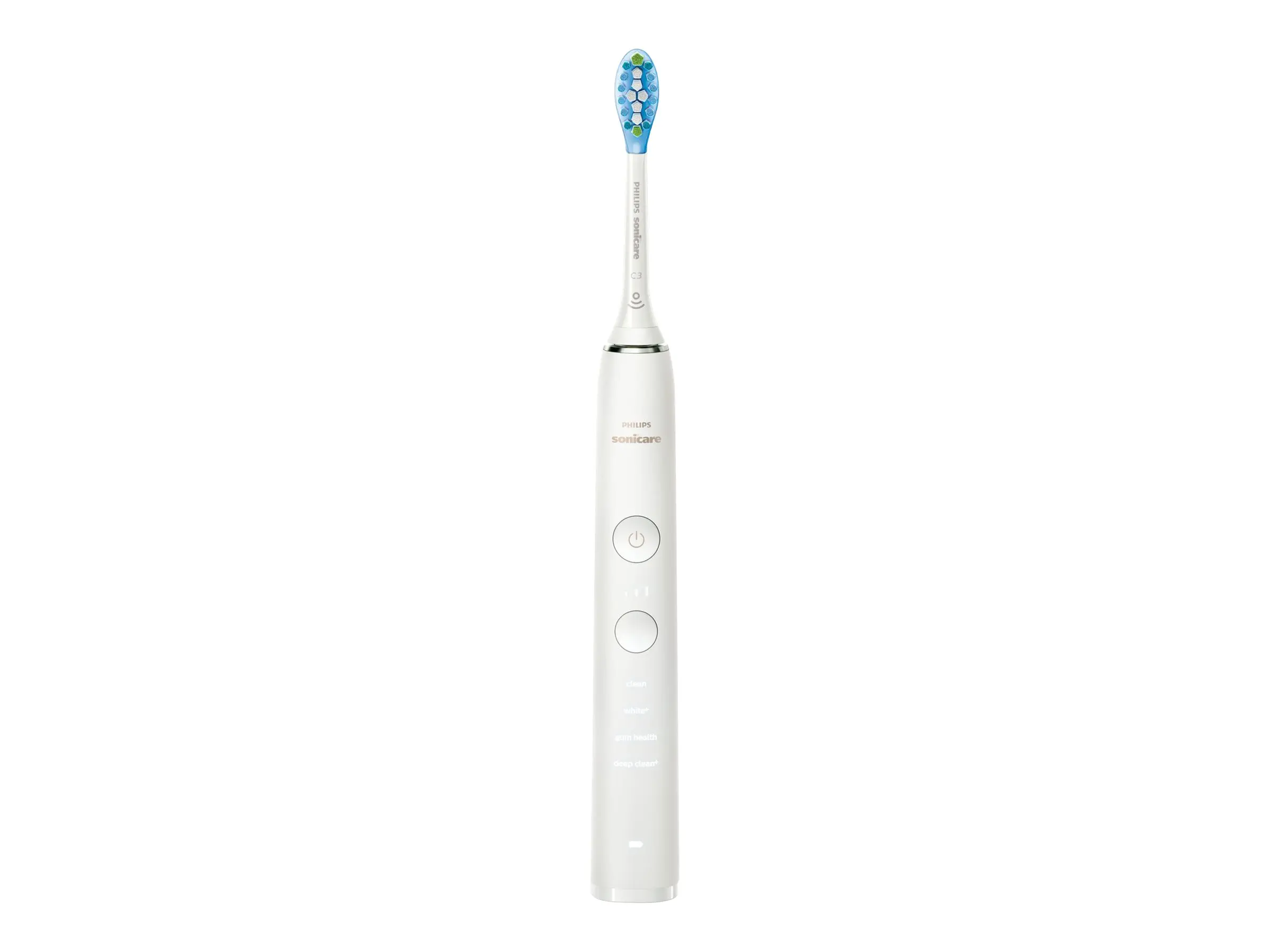 PHILIPS Sonicare Четка за зъби с акумулаторна батерия Diamond Clean 4 режима калъф чаша-зарядно бяла - image 3