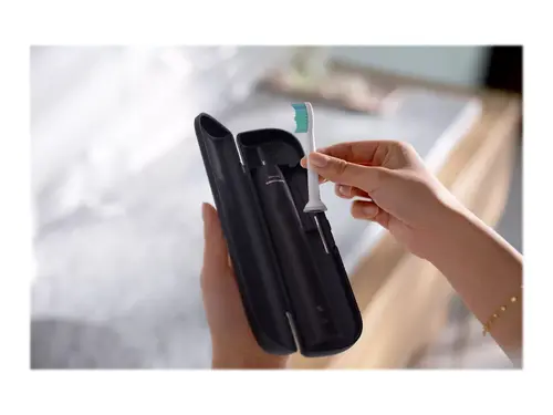 PHILIPS Четка за зъби Series 3100 сензор за натиск компактен дизайн цвят черен - image 3