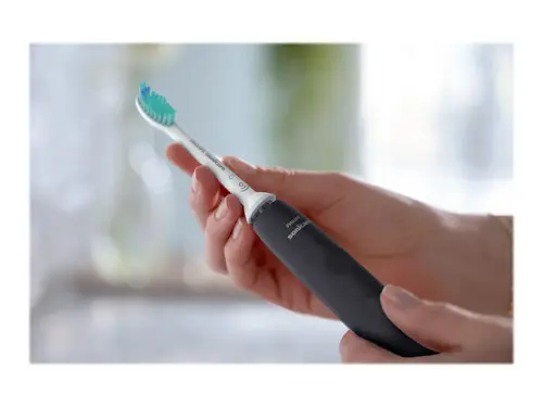 PHILIPS Четка за зъби Series 3100 сензор за натиск компактен дизайн цвят черен - image 4