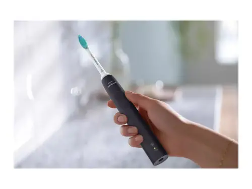 PHILIPS Четка за зъби Series 3100 сензор за натиск компактен дизайн цвят черен - image 6