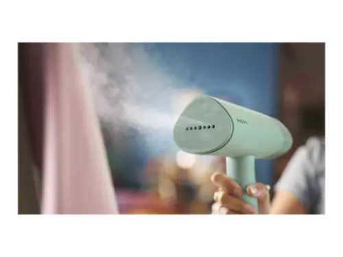 PHILIPS Aparat de călcat manual cu abur 1000 W până la 20 g/min husă pentru depozitare ușoară pliabil - 7