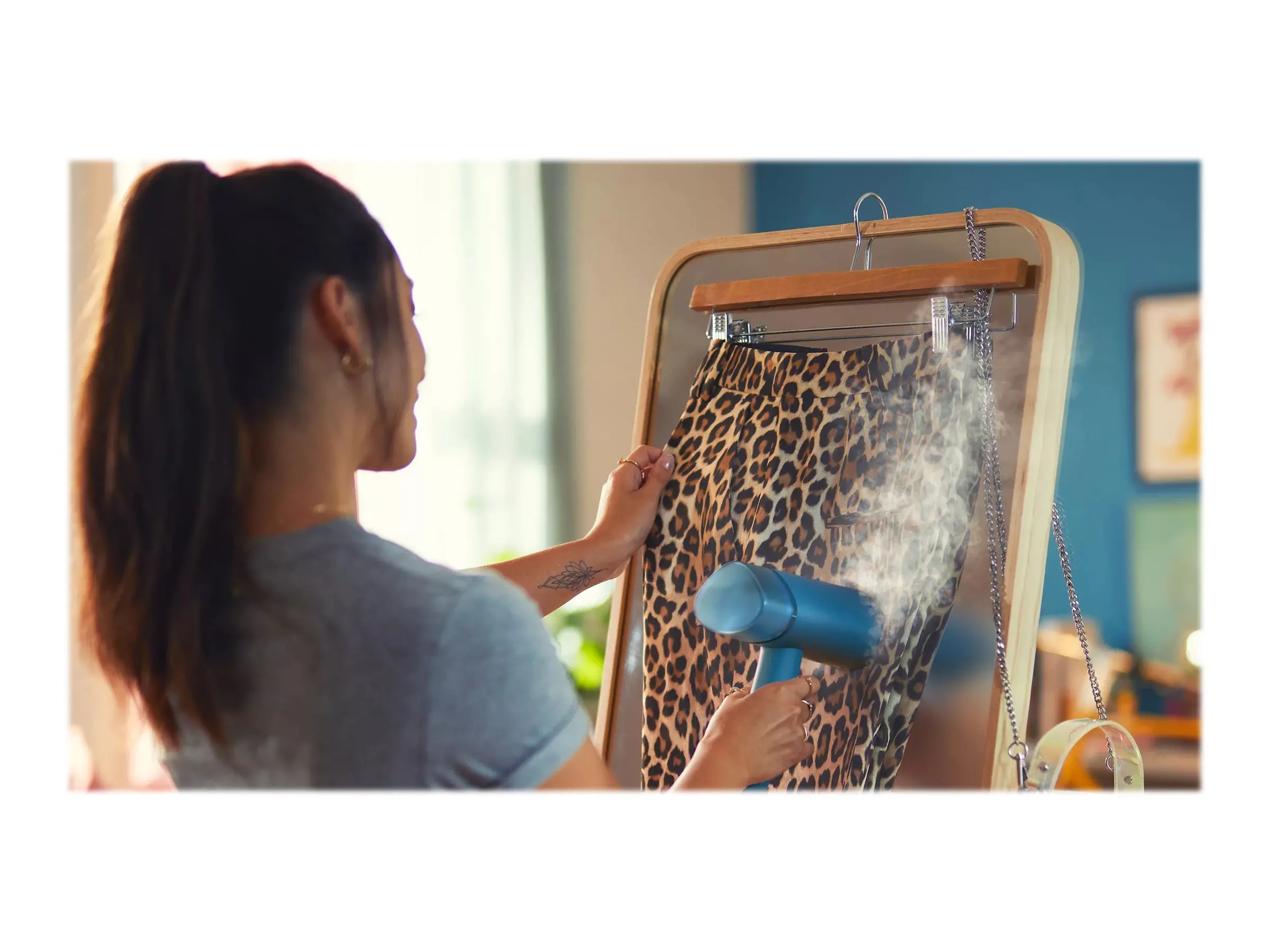 PHILIPS Aparat de călcat manual cu abur 1000 W până la 20 g/min rezervor de apă 100 ml - image 8