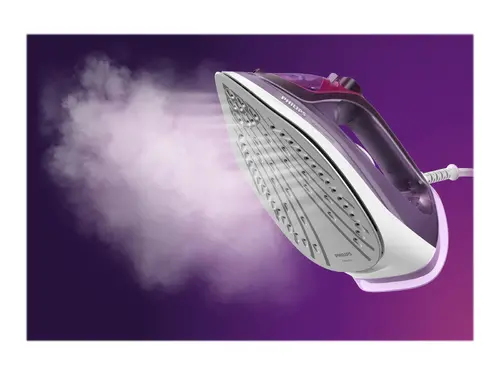 PHILIPS Σίδερο ατμού Series 3000 40g/min 180g ώθηση ατμού SteamGlide Plus 2600 W Μαύρο - 4