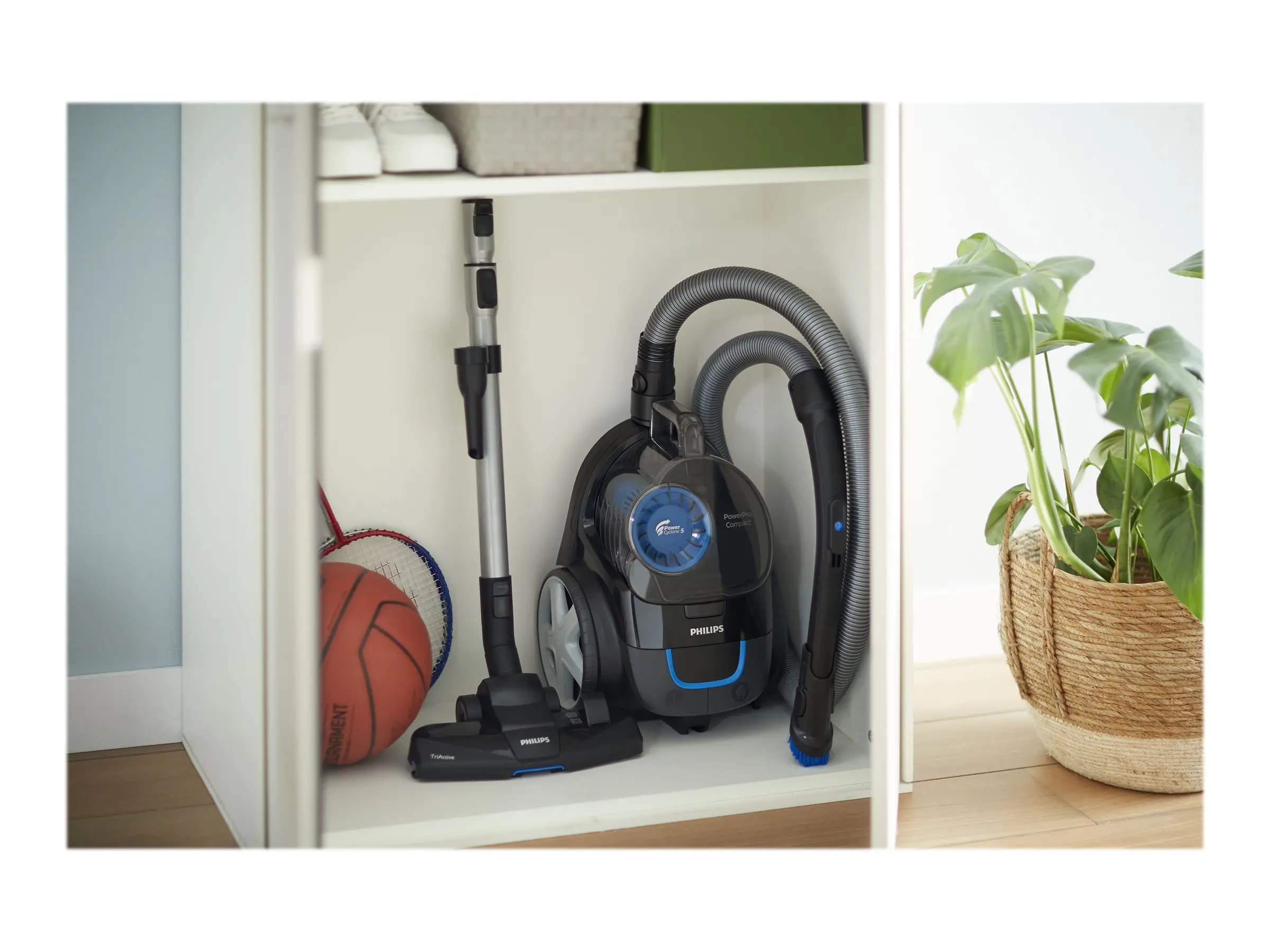 Philips Прахосмукачка без торба PowerPro Compact, Клас на ене - image 5