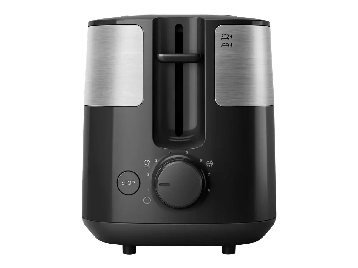 PHILIPS Φρυγανιέρα Daily Collection 8 ρυθμίσεις Compact σχεδιασμός σχάρα ζεστάματος μαύρη - image 4