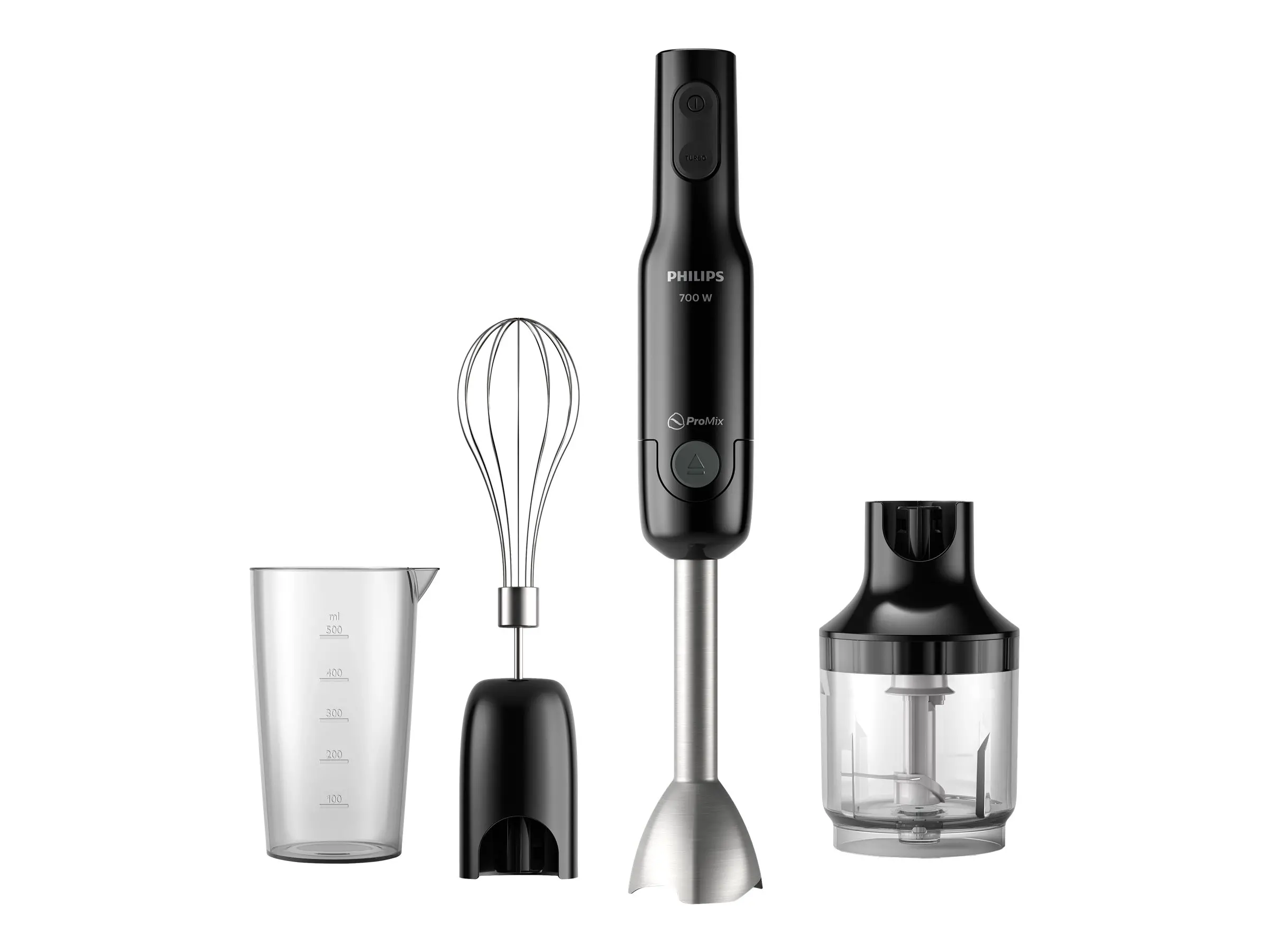 PHILIPS Mixer vertical ProMix 700W Cană gradată Accesoriu compact de tocat Tel de mixare