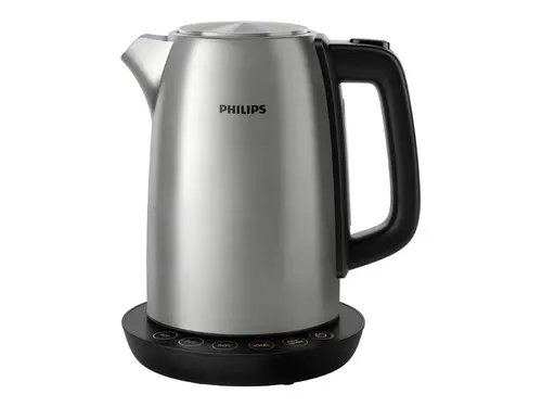 Philips Fierbător electric Avance Collection, reglare a temperaturii Metal, 1, 7 litri, Кап - 1
