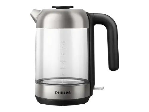 Philips Ηλεκτρικός γυάλινος βραστήρας Daily Collection 1.7 λίτρων - 1