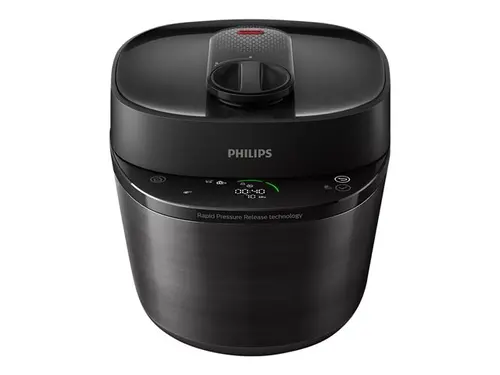 PHILIPS Multicooker All in One 5L 1000W Готвене под налягане Автоматично поддържане на топлина Sauce Thickening