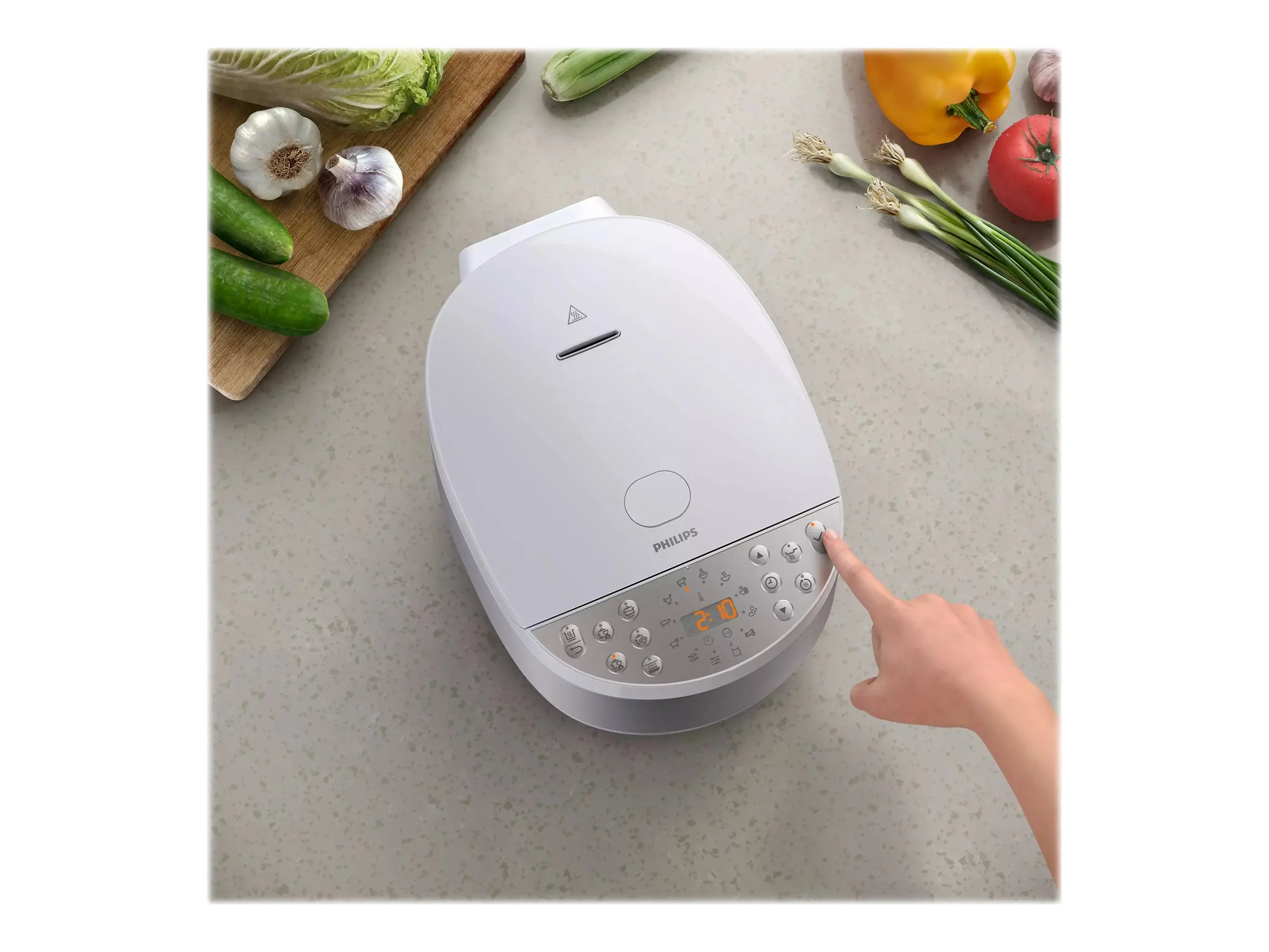 PHILIPS Πολυμάγειρας All in One 5L 1300W Μαγείρεμα υπό πίεση Αυτόματη διατήρηση θερμοκρασίας - image 3
