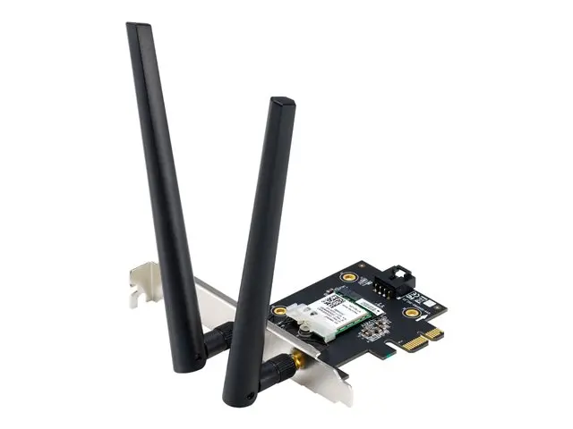 ASUS Wi-Fi 6 802.11ax AX1800 Dual-Band Bluetooth 5.2 PCIe WiFi Adapter