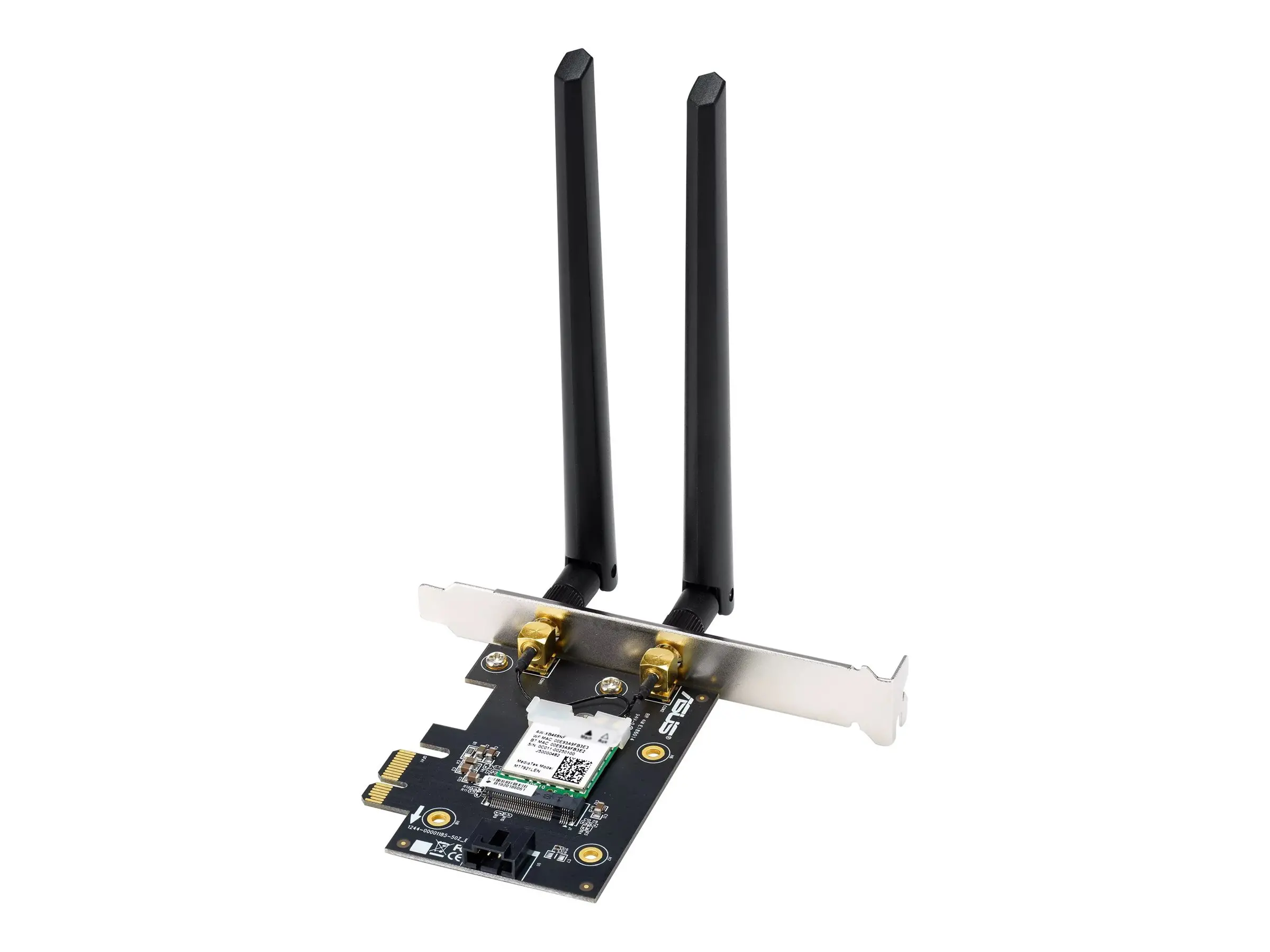 Адаптер, Asus PCI-E Adapter, PCE-AX1800, AX1800, Dual-Band, Bluetooth 5.2, WPA3, OFDMA, MU-MIMO