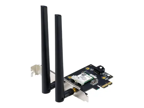 Адаптер, Asus PCI-E Adapter, PCE-AX1800, AX1800, Dual-Band, Bluetooth 5.2, WPA3, OFDMA, MU-MIMO