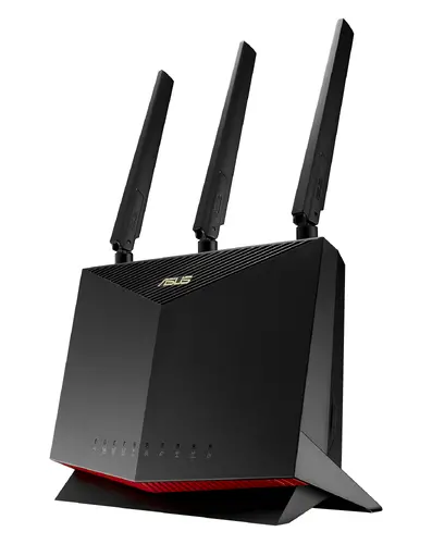 Рутер, Asus 4G Router, 4G-AC86U, AC2600, 4G+ Cat. 12, LTE: Downlink 600 Mbps / Uplink 150 Mbps, 128MB/512MB Flash/RAM, Captive portal,  Aiprotection Pro, Adaptive QoS, VPN server/client, IPTV, MU-MIMO, Beamforming,Black - image 4