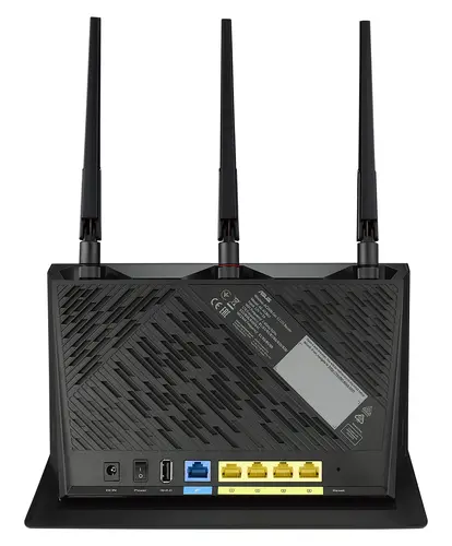 Рутер, Asus 4G Router, 4G-AC86U, AC2600, 4G+ Cat. 12, LTE: Downlink 600 Mbps / Uplink 150 Mbps, 128MB/512MB Flash/RAM, Captive portal,  Aiprotection Pro, Adaptive QoS, VPN server/client, IPTV, MU-MIMO, Beamforming,Black - image 5