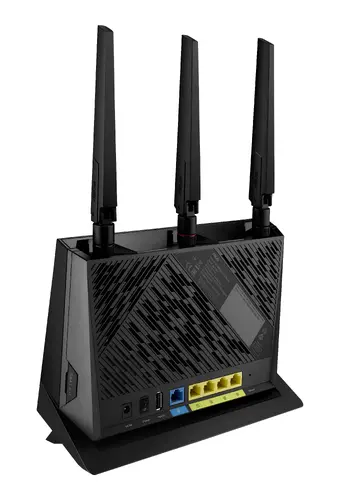 Рутер, Asus 4G Router, 4G-AC86U, AC2600, 4G+ Cat. 12, LTE: Downlink 600 Mbps / Uplink 150 Mbps, 128MB/512MB Flash/RAM, Captive portal,  Aiprotection Pro, Adaptive QoS, VPN server/client, IPTV, MU-MIMO, Beamforming,Black - image 6
