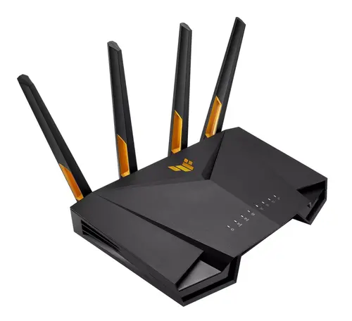 Рутер, Asus Gaming Wireless Router,TUF Gaming AX3000 V2, AX3000, Dual-Band, Quad-Core 1.7GHz CPU, 256MB/512MB Flash/RAM, 2.5Gport, AiProtection Pro, Adaptive QoS, VPN Fusion, IPTV, OFDMA, Beamforming, Link Aggregation, Port forwarding, AiMesh, Black - image 2