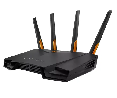 Рутер, Asus Gaming Wireless Router,TUF Gaming AX3000 V2, AX3000, Dual-Band, Quad-Core 1.7GHz CPU, 256MB/512MB Flash/RAM, 2.5Gport, AiProtection Pro, Adaptive QoS, VPN Fusion, IPTV, OFDMA, Beamforming, Link Aggregation, Port forwarding, AiMesh, Black - image 5