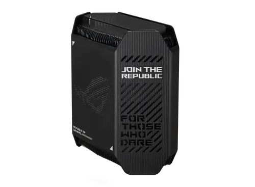 Меш система, Asus Gaming Mesh WiFi system, ROG Rapture GT6 1PK, AX10000,Tri-Band, up to 275m2, Tri-Core 1.7GHz CPU, 256MB/512MB Flash/RAM, 2.5G port, AiProtection Pro, Adaptive QoS, VPN server/client, IPTV, OFDMA, MU-MIMO, Beamforming, Link Aggregation, AiMesh, Black - image 5