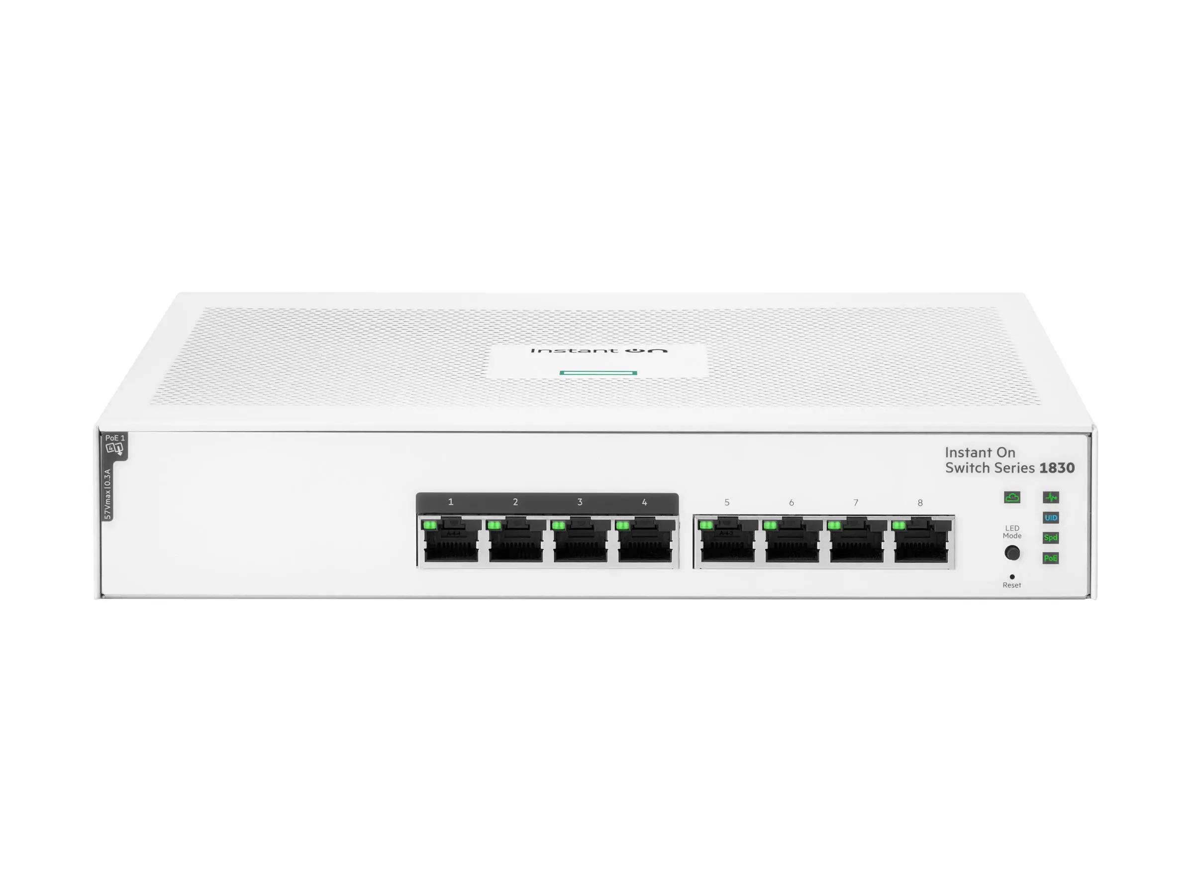 Комутатор, HPE Networking Instant On Switch 8p Gigabit CL4 PoE 65W 1830