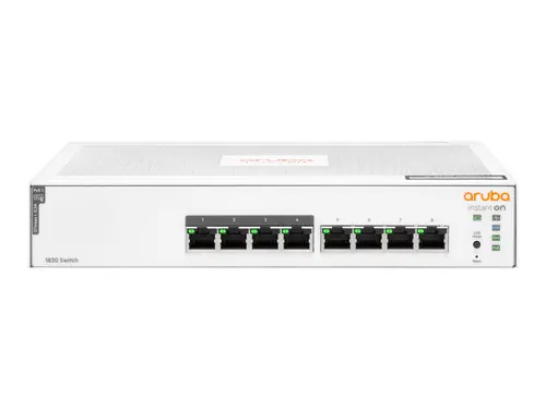 Комутатор, HPE Networking Instant On Switch 8p Gigabit CL4 PoE 65W 1830