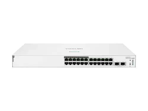 Комутатор, HPE Networking Instant On Switch 24p Gigabit CL4 PoE 2p SFP 195W 1830