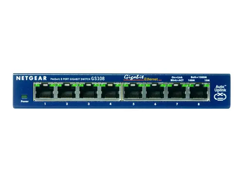 NETGEAR GS108GE Switch Gigabit cu 8 porturi din cupru - 2