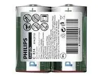 Philips Longlife батерия R14 (C), 2-foil pack
