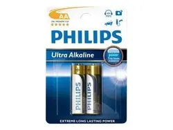 Philips Ultra Alkaline LR6 AA, 2-blister